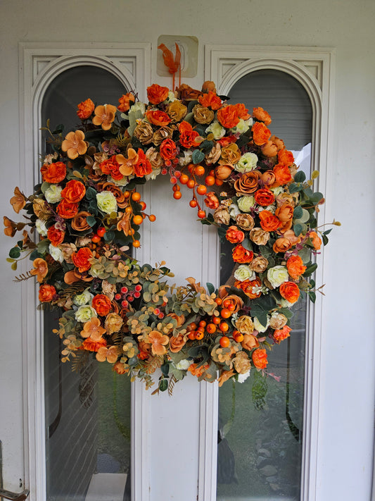 How to Choose the Perfect Faux Autumn Wreath for your home