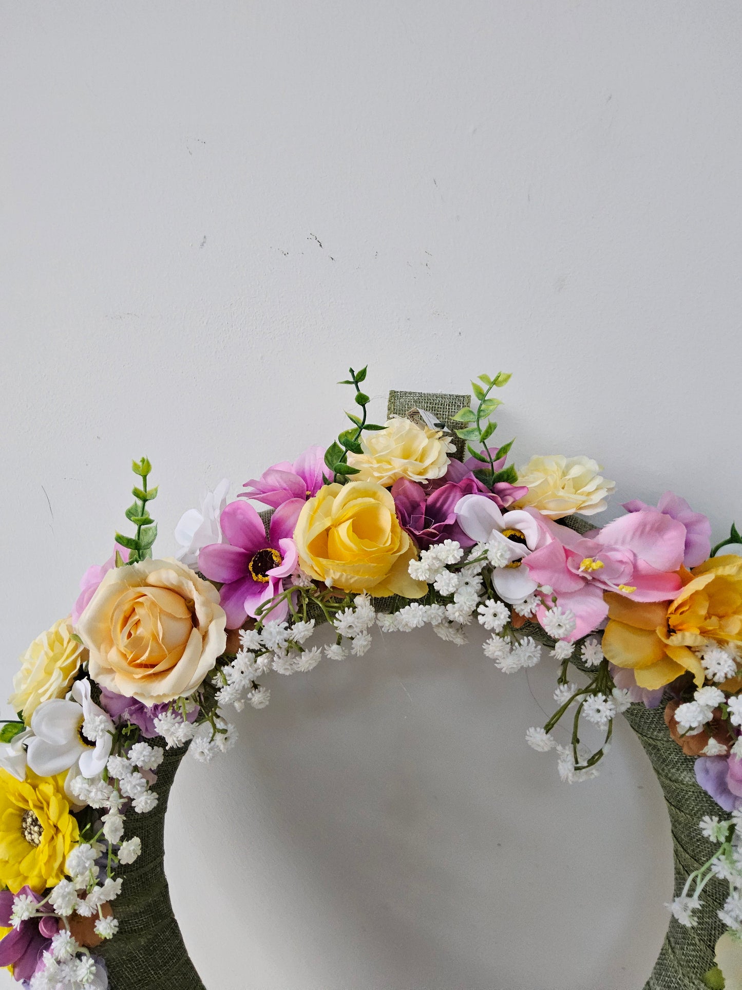 Pastel Garden (Door Wreath)