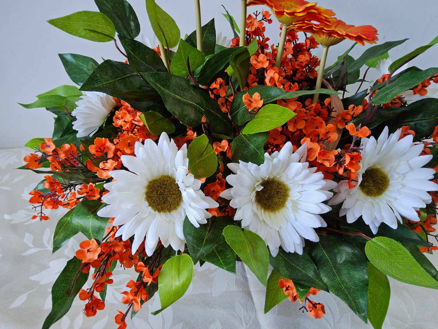 Joyful Glow (Faux Floral Arrangement)