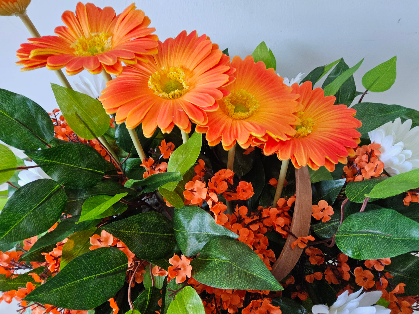 Joyful Glow (Faux Floral Arrangement)
