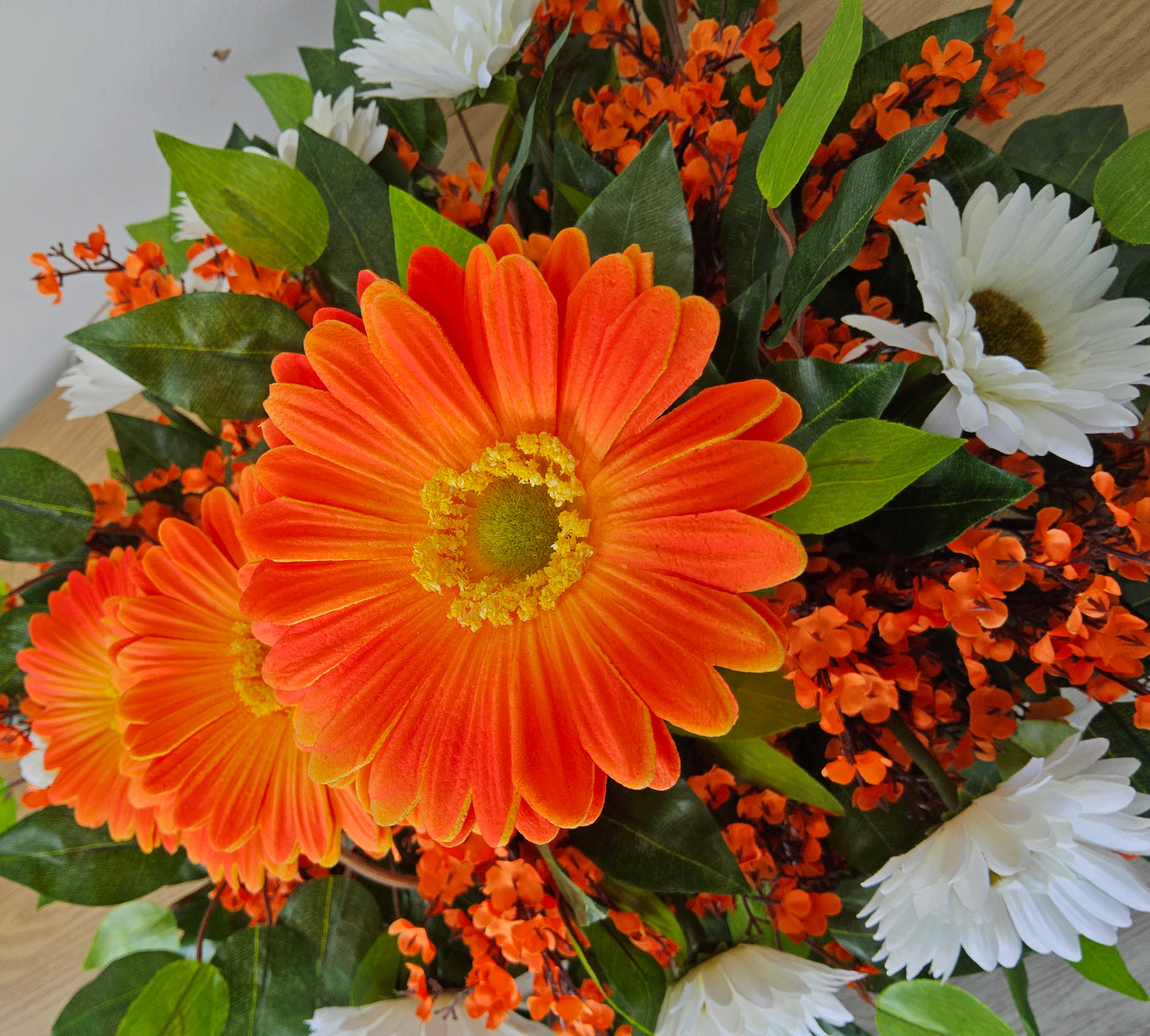 Joyful Glow (Faux Floral Arrangement)