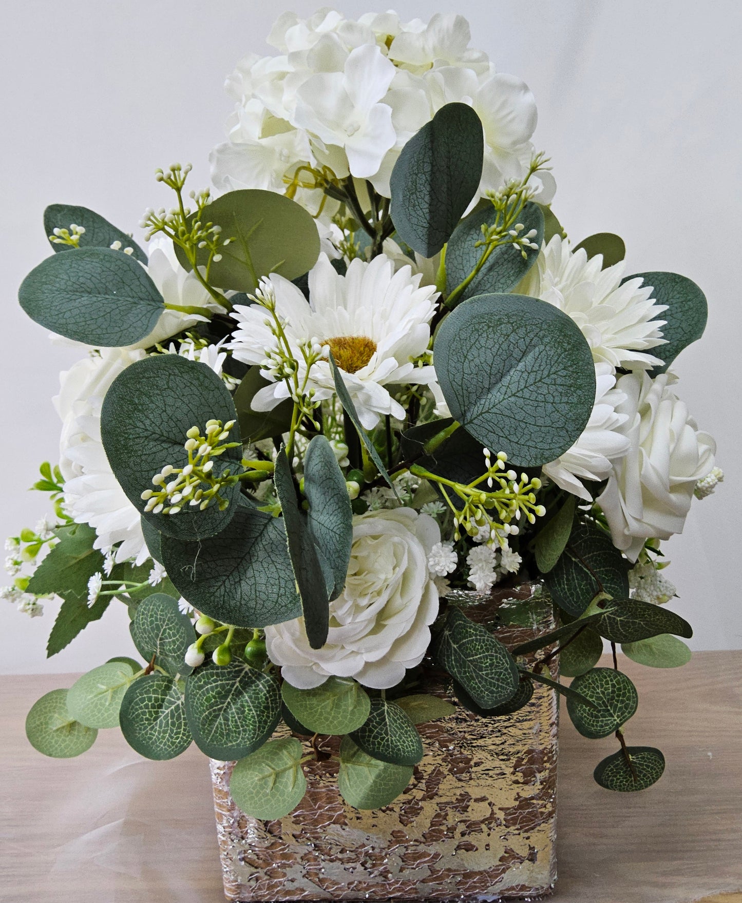 Celestial Blooms: A Faux Flower Arrangement