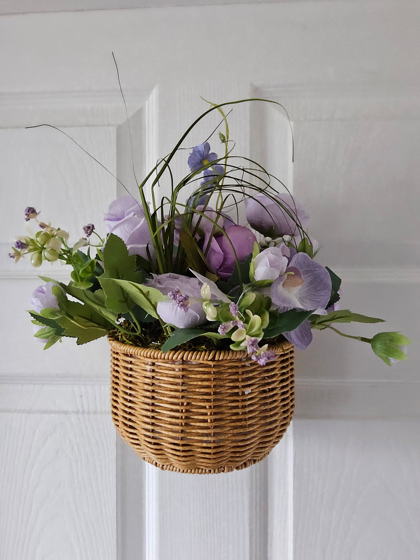 Lavender Wall Basket