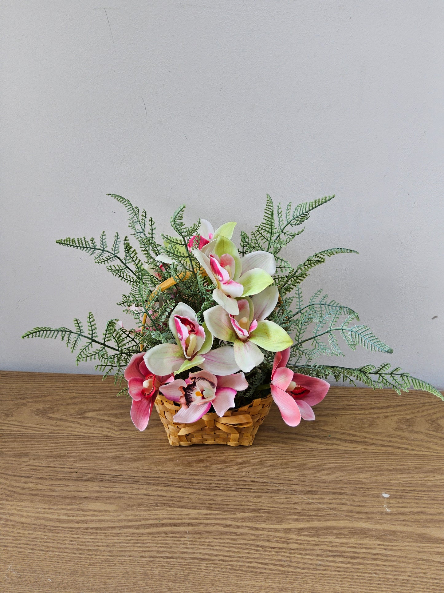 Tropical Orchid Basket
