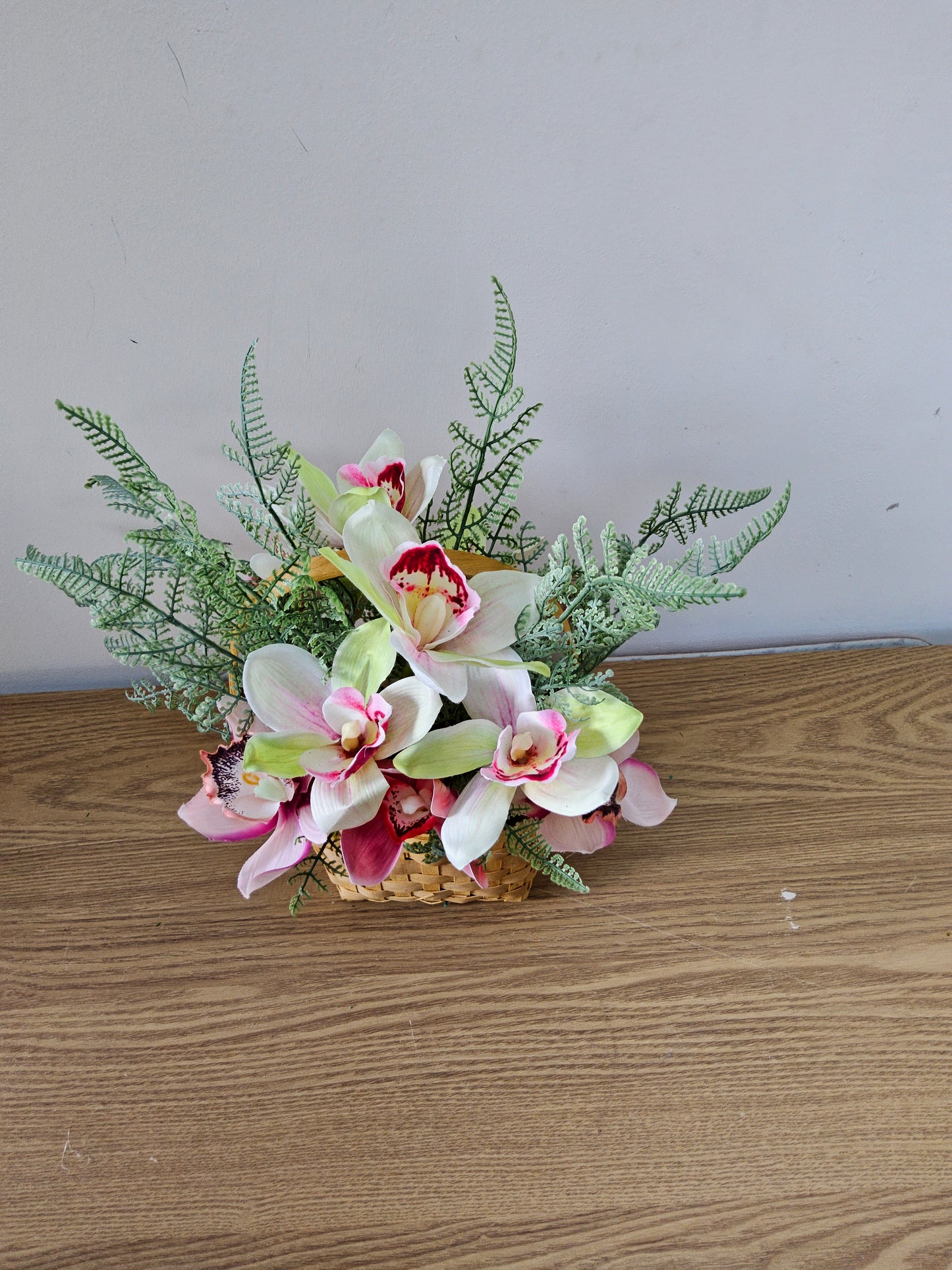 Tropical Orchid Basket
