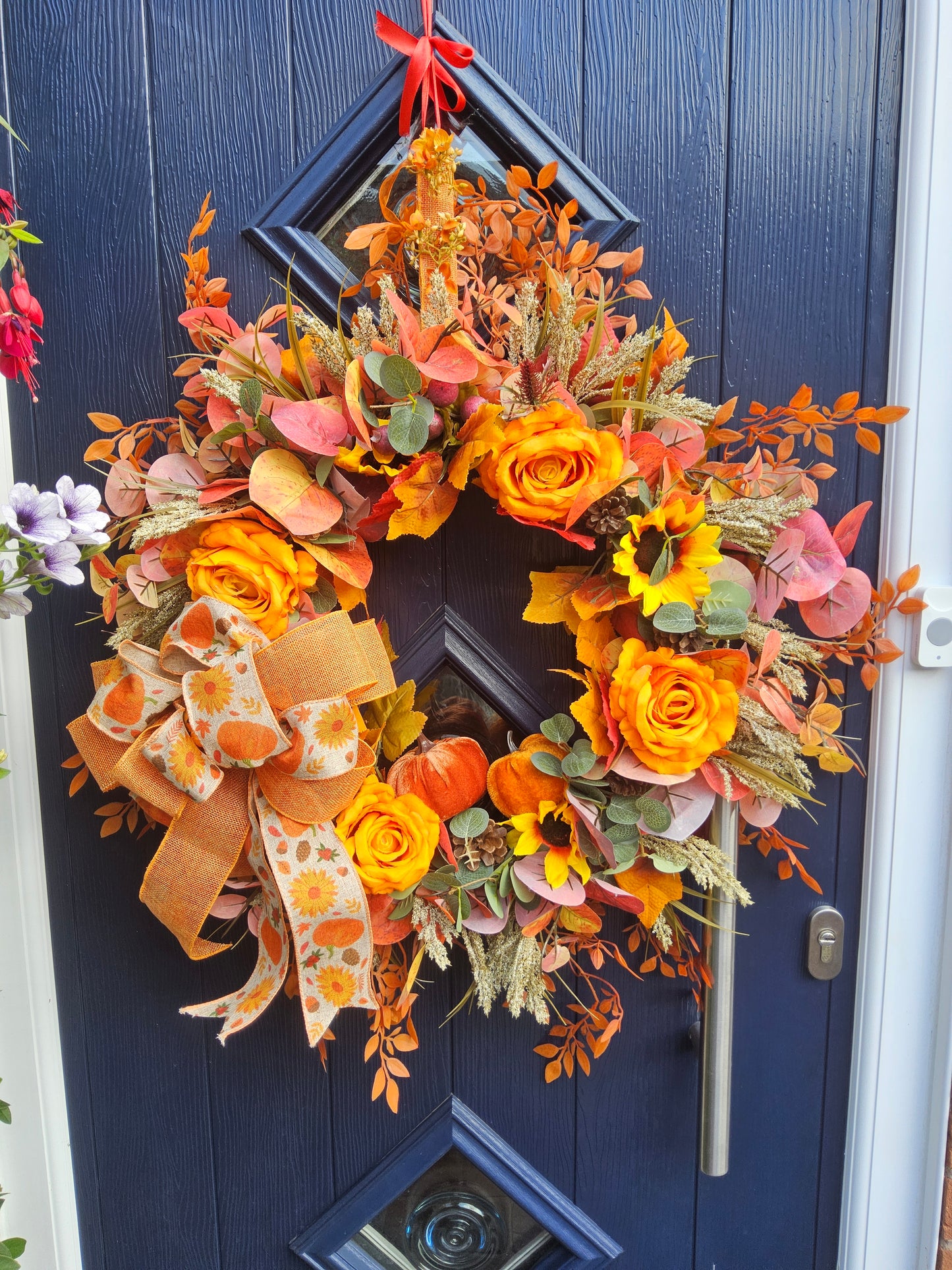 Handmade Autumn Harvest Wreath (20)