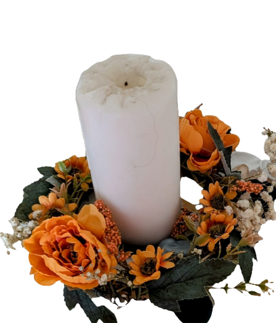 Small Orange Wreath