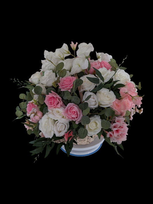Delicate Embrace Faux Floral Arrangement