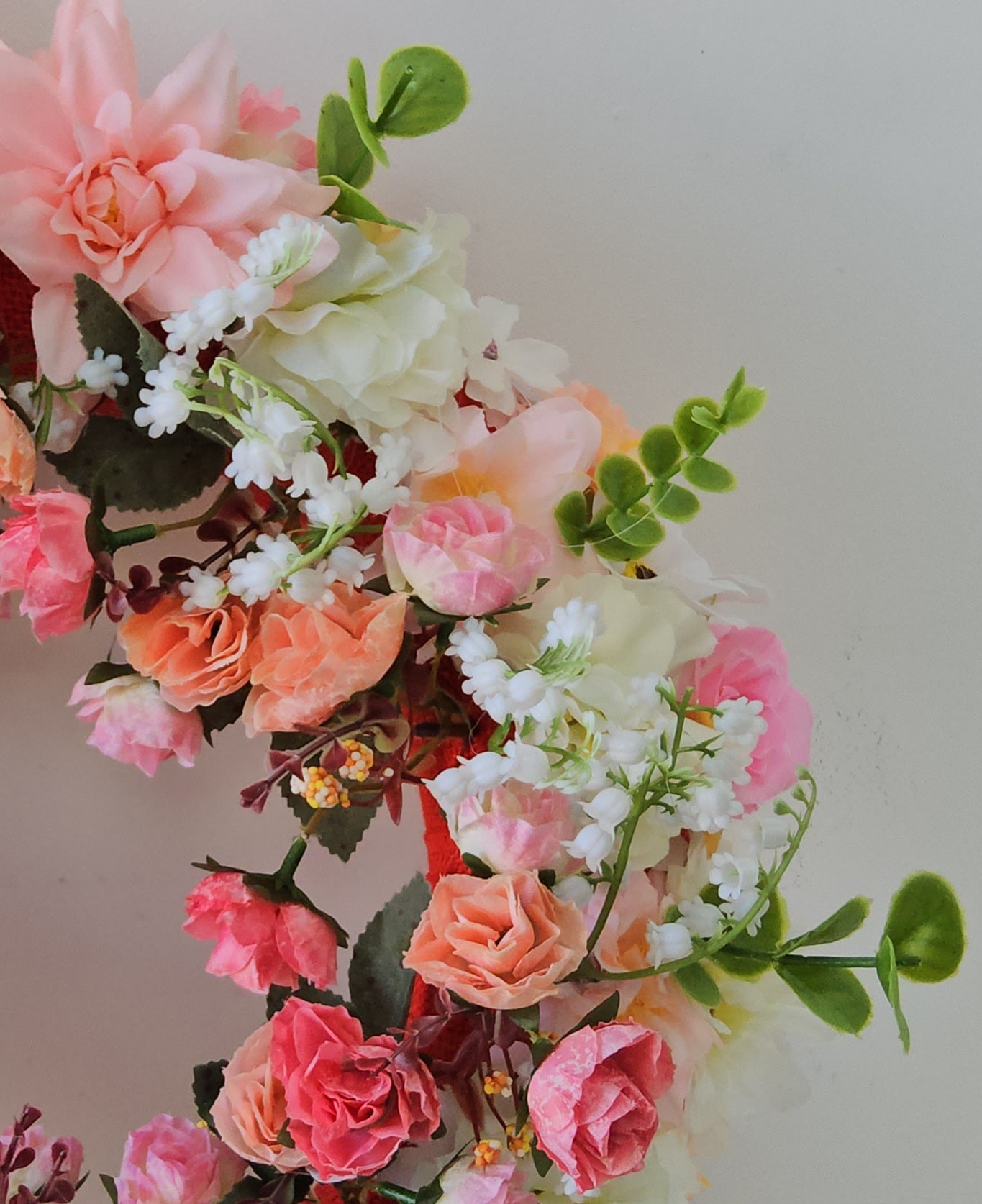 Strawberries and Cream (Door Wreath)