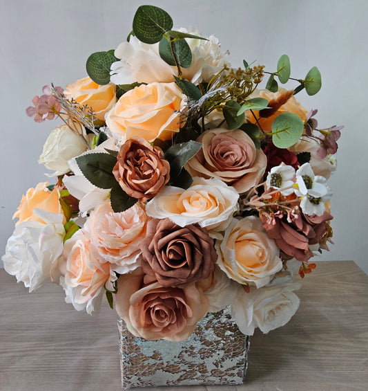Coffee and Cream ( Floral Arrangement)
