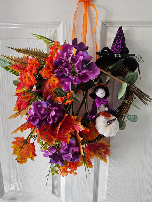 Pip the Witch's Harvest Mouse Wreath. (19)
